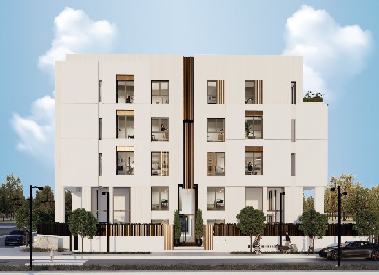 Façade du projet AVA