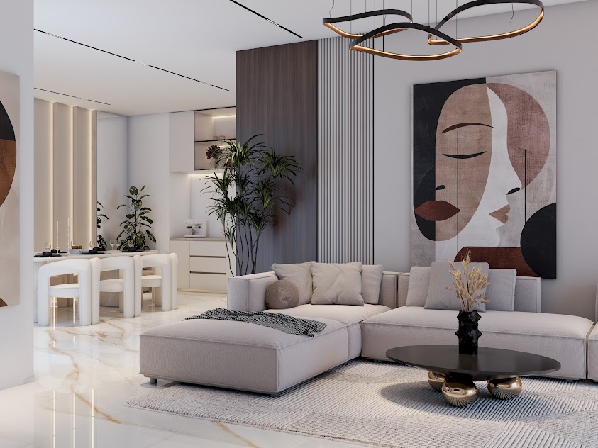 غرفة جلوس في AVA