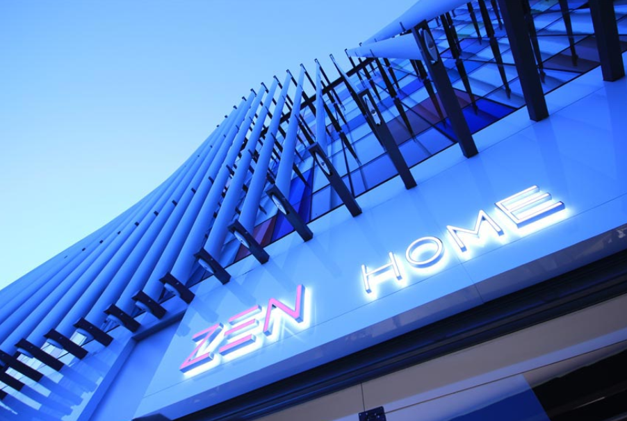 SIÈGE ZEN — façade principale